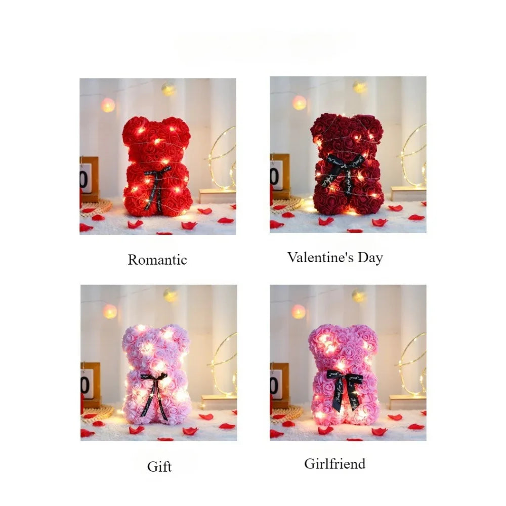 Rose Bear Gift Box