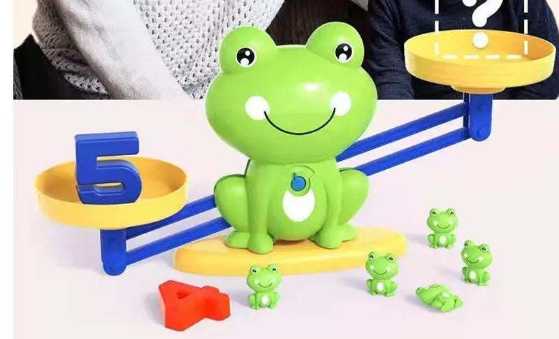 Math Balance Frog Toy