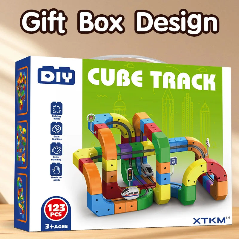 Magic Track Train Building Set