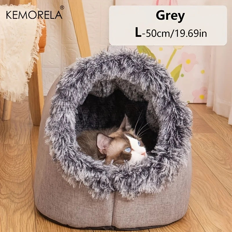 Self-Warming Cat Bed Cave